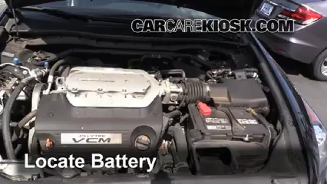 2012 Honda Accord EX-L 3.5L V6 Sedan Batterie Changement